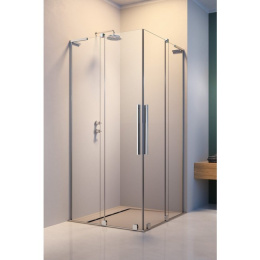 Wpisz KOD: PROMO - 10% Radaway Furo SL KDD kabina prysznicowa część lewa 100x100 cm kwadratowa 10305100-01-01L