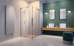 Wpisz KOD: PROMO - 10% Radaway Furo SL KDD kabina prysznicowa część prawa 100x100 cm kwadratowa 10305100-01-01R