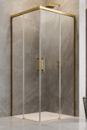Wpisz KOD: PROMO - 10% Radaway Idea Gold KDD kabina prysznicowa część prawa 110x110 cm kwadratowa 387063-09-01R