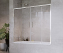 Wpisz KOD: PROMO - 10% Radaway Idea PN DWD parawan nawannowy 140 cm chrom/szkło przezroczyste 10004140-01-01