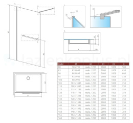 Wpisz KOD: PROMO - 10% Radaway Modo New Black II Walk-In ścianka prysznicowa 100 cm z wieszakiem czarny mat/szkło przezroczyste 389104-54-01W