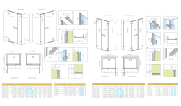 Wpisz KOD: PROMO - 10% Radaway Arta KDS I ścianka prysznicowa 90 cm boczna S2 chrom/szkło przezroczyste 386111-03-01