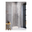 Wpisz KOD: PROMO - 10% Radaway Eos DWJ II drzwi prysznicowe 90 cm wnękowe prawe chrom/szkło przezroczyste 13799441-01R