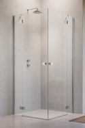 Wpisz KOD: PROMO - 10% Radaway Essenza New KDD kabina prysznicowa część lewa 100x100 cm kwadratowa 1385062-01-01L
