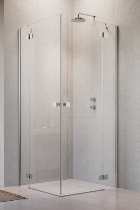 Wpisz KOD: PROMO - 10% Radaway Essenza New KDD kabina prysznicowa część prawa 80x80 cm kwadratowa 1385061-01-01R