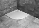 Wpisz KOD: PROMO - 10% Radaway Kyntos A brodzik 100x100 cm półokrągły biały HKA100100-04