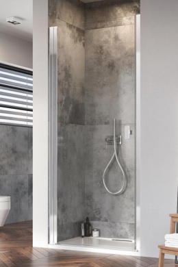 Radaway Nes DWJ I drzwi prysznicowe 100 cm wnękowe prawe chrom/szkło przezroczyste 10026100-01-01R