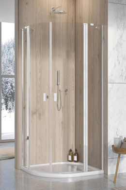 Radaway Nes PDD II kabina prysznicowa część lewa 90x90 cm półokrągła 10030090-01-01L