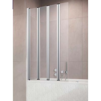 Wpisz KOD: PROMO - 10% Radaway Eos PNW4 parawan nawannowy 86 cm chrom/szkło przezroczyste 1205401-101