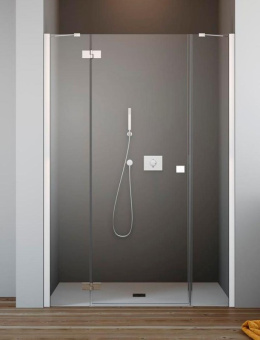 Wpisz KOD: PROMO - 10% Radaway Essenza New DWJS drzwi prysznicowe 49,5 cm prawe chrom/szkło przezroczyste 385030-01-01R