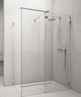 Radaway Euphoria Walk-In ścianka 100 cm boczna W2 szkło przezroczyste 383122-01-01