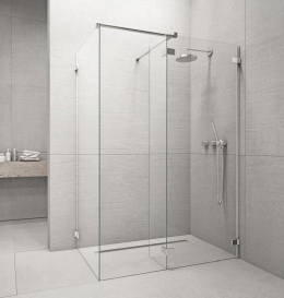 Radaway Euphoria Walk-In ścianka prysznicowa walk-in 90 cm chrom połysk/szkło przezroczyste 383121-01-01