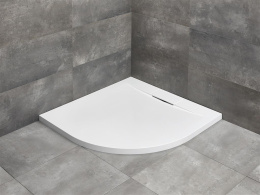 Wpisz KOD: PROMO - 10% Radaway Giaros A brodzik 90x90 cm półokrągły biały MKGA9090-03