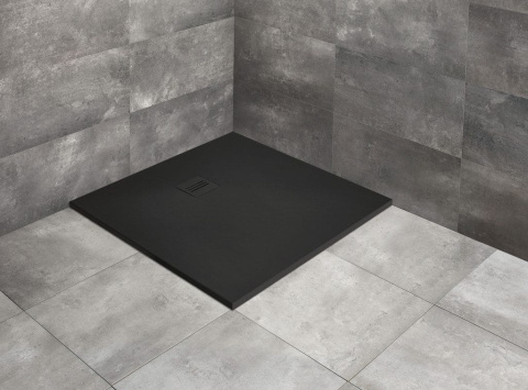 Wpisz KOD: PROMO - 10% Radaway Kyntos C brodzik 80x80 cm kwadratowy czarny HKC8080-54