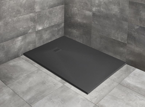 Wpisz KOD: PROMO - 10% Radaway Kyntos F brodzik 100x90 cm prostokątny antracyt HKF10090-64