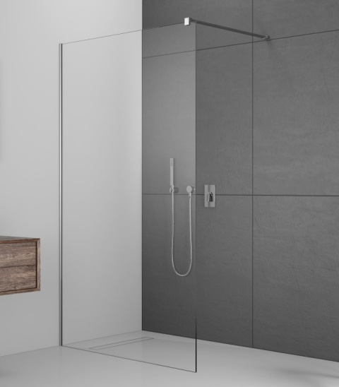 Wpisz KOD: PROMO - 10% Radaway Modo New II Walk-In ścianka 60 cm chrom/szkło przezroczyste 389064-01-01