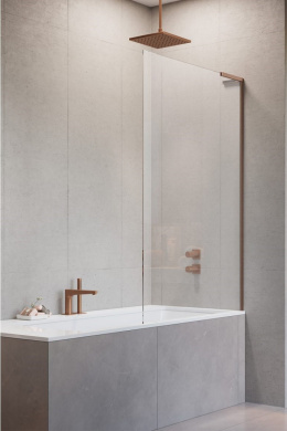 Radaway Modo SL Brushed Copper PNJ II parawan nawannowy 1-częściowy 10316070-93-01L