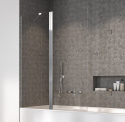 Radaway Nes PND II parawan nawannowy 120 cm prawy szkło przezroczyste 10009120-01-01R