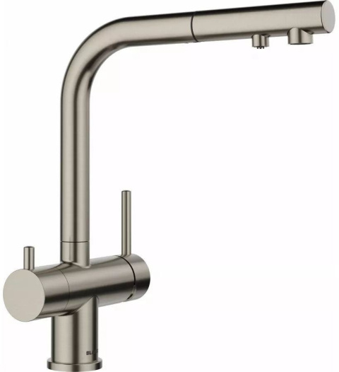 BLANCO Bateria kuchenna stojąca Fontas-S II Satynowa platyna 527715