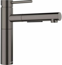 BLANCO Bateria stojąca kuchenna Alta-S II Ciemna stal satynowa 527555