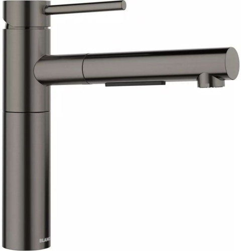 BLANCO Bateria stojąca kuchenna Alta-S II Ciemna stal satynowa 527555