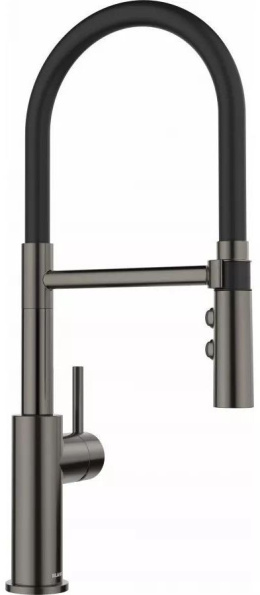BLANCO Bateria stojąca kuchenna Catris-S Flexo Ciemna stal satynowa 527731
