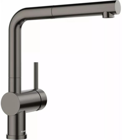 BLANCO Bateria stojąca kuchenna Linus-S Ciemna stal satynowa 527733