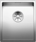 Blanco Claron 340-IF Zlewozmywak stalowy jednokomorowy 38x44 cm bez korka automatycznego stalowy 521570