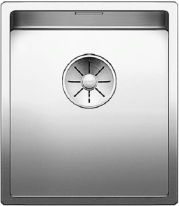 Blanco Claron 340-IF Zlewozmywak stalowy jednokomorowy 38x44 cm bez korka automatycznego stalowy 521570
