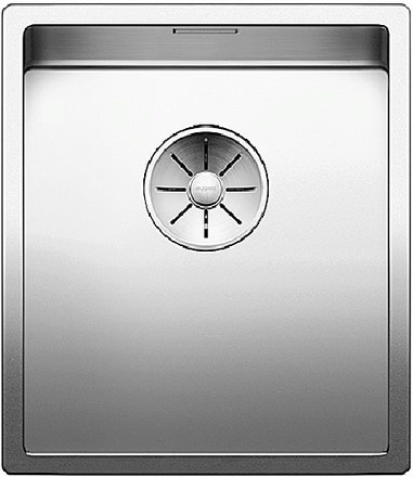 Blanco Claron 340-IF Zlewozmywak stalowy jednokomorowy 38x44 cm bez korka automatycznego stalowy 521570