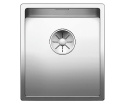 Blanco Claron 340-IF Zlewozmywak stalowy jednokomorowy 38x44 cm z korkiem InFino stalowy Durinox 523388