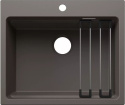 Blanco Etagon 6 - Zlewozmywak silgranitowy 60x51 cm, z akcesoriami, wulkaniczny szary 527747