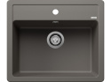 Blanco Legra 6 Zlewozmywak granitowy jednokomorowy 58,5x50 cm wulkaniczny szary 527269