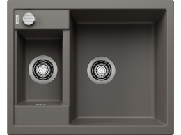 Blanco Metra 6 Zlewozmywak granitowy półtorakomorowy 61,5x50 cm wulkaniczny szary 527295