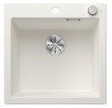 Blanco Pleon 5 Zlewozmywak granitowy jednokomorowy 51,5x51 cm biały 523680