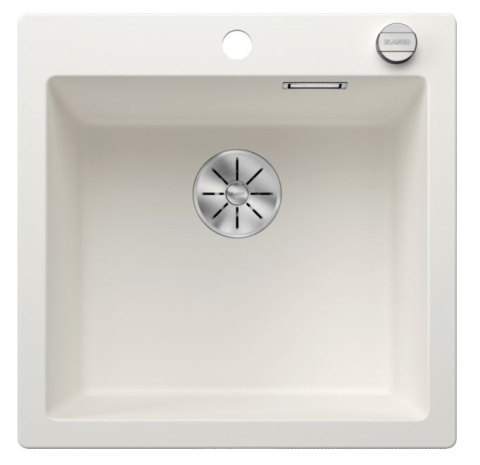 Blanco Pleon 5 Zlewozmywak granitowy jednokomorowy 51,5x51 cm biały 523680