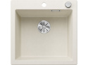 Blanco Pleon 5 Zlewozmywak granitowy jednokomorowy 51,5x51 cm delikatny biały 527134
