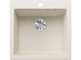 Blanco Pleon 5 Zlewozmywak granitowy jednokomorowy 51,5x51 cm delikatny biały 527135