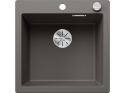 Blanco Pleon 5 Zlewozmywak granitowy jednokomorowy 51,5x51 cm wulkaniczny szary 527317