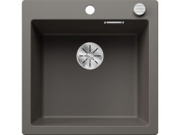 Blanco Pleon 5 Zlewozmywak granitowy jednokomorowy 51,5x51 cm wulkaniczny szary 527317
