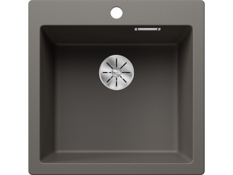 Blanco Pleon 5 Zlewozmywak granitowy jednokomorowy 51,5x51 cm wulkaniczny szary 527318