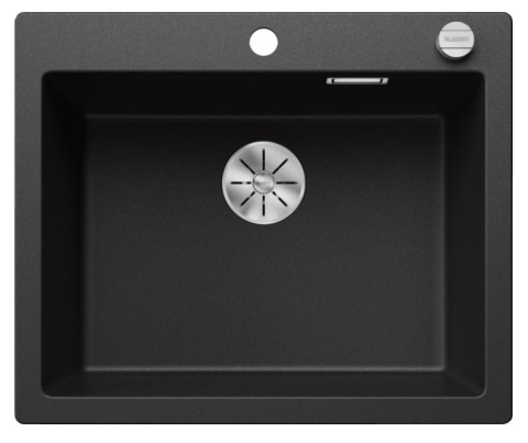 Blanco Pleon 6 Zlewozmywak granitowy jednokomorowy 61,5x51 cm antracyt 523686