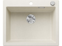 Blanco Pleon 6 Zlewozmywak granitowy jednokomorowy 61,5x51 cm delikatny biały 527136