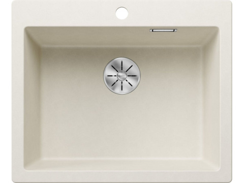 Blanco Pleon 6 Zlewozmywak granitowy jednokomorowy 61,5x51 cm delikatny biały 527137