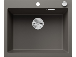 Blanco Pleon 6 Zlewozmywak granitowy jednokomorowy 61,5x51 cm wulkaniczny szary 527319
