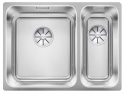 Blanco Solis 340/180-IF Zlewozmywak stalowy półtorakomorowy lewy 58,5x44 cm 526131