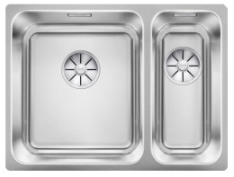 Blanco Solis 340/180-IF Zlewozmywak stalowy półtorakomorowy lewy 58,5x44 cm 526131