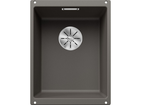 Blanco Subline 320-U Zlewozmywak granitowy jednokomorowy 46x35 cm wulkaniczny szary 527343