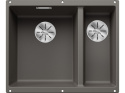 Blanco Subline 340/160-U Zlewozmywak granitowy półtorakomorowy 55,5x46 cm lewy wulkaniczny szary 527345