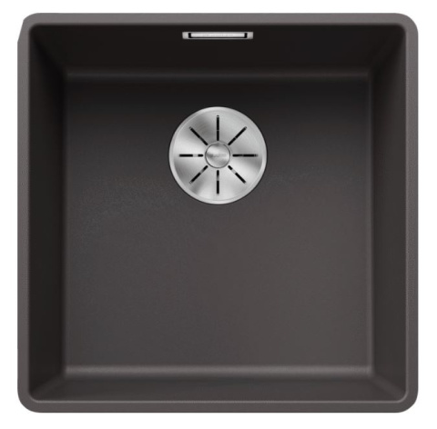 Blanco Subline 400-F Zlewozmywak granitowy jednokomorowy 42,7x42,7 cm szarość skały 523495